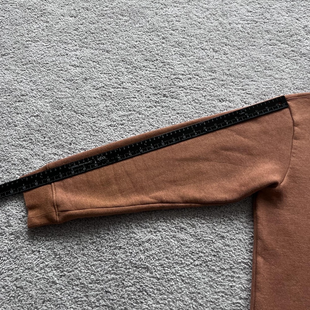 Patagonia Skyline Stencil Uprisal Hoodie Mens Medium Brown Full Zip - Picture 15 of 16